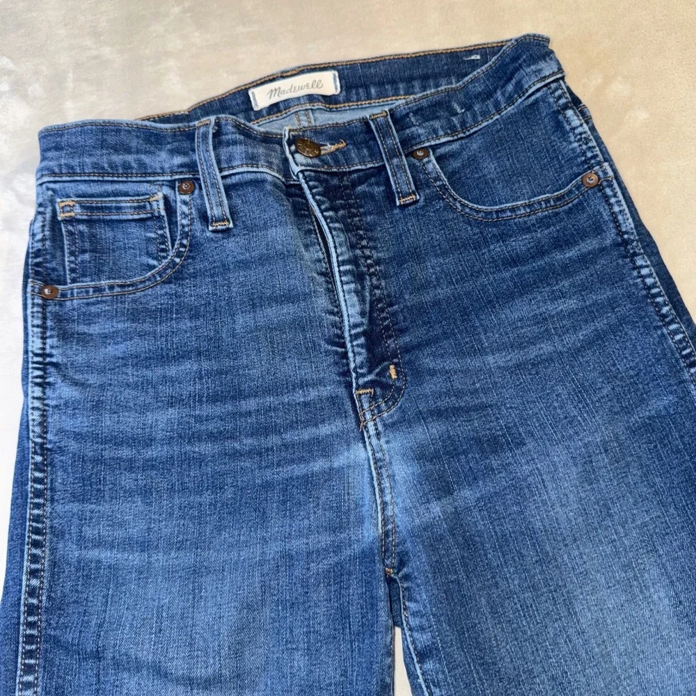 Madewell 10 High-Rise Skinny Jeans Blue Denim 27 Inseam 28.5